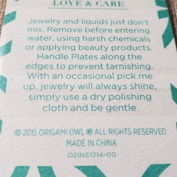 Origami Owl You Are My Sunshine Plate